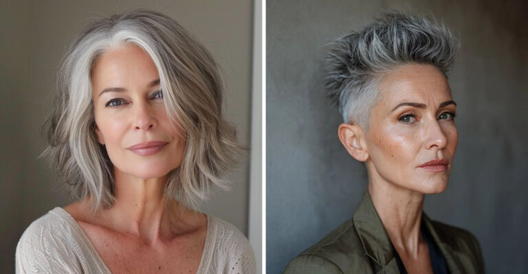 20 Stylish Short Gray Looks That Inspire Confidence