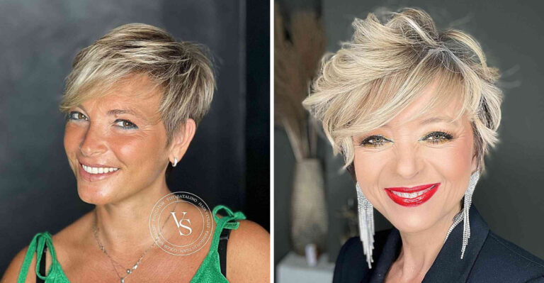 33 Chic Pixie Haircuts For Women Over 50 That Look Modern And Flatter Every Face Shape
