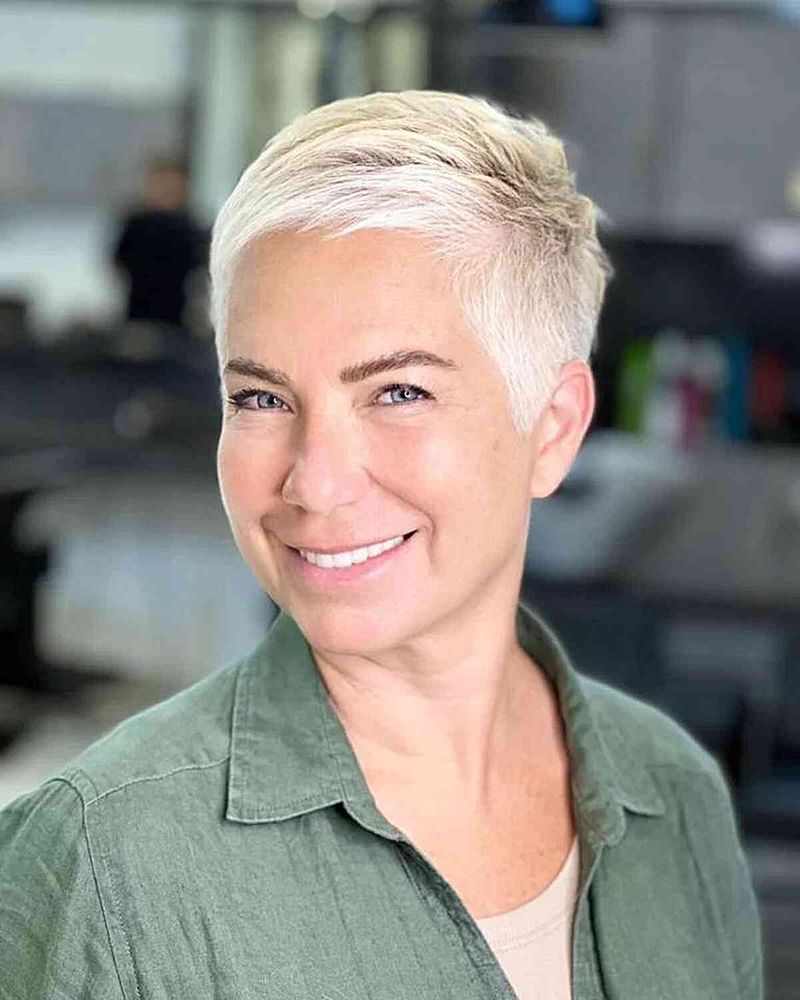 The Ultra-Short Buzz Cut Pixie