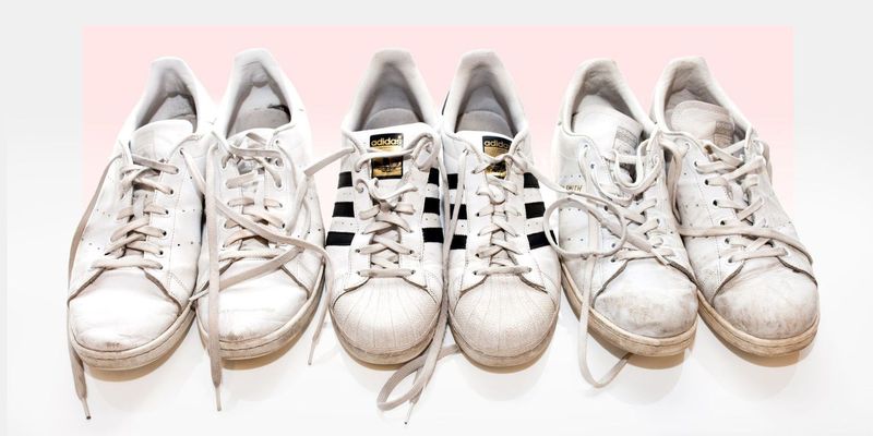 Scuffed-Up Sneakers