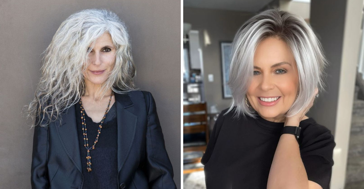 9 Hair Mistakes That Make Thin, Graying Hair More Noticeable — And 9 Modern Cuts That Do The Opposite