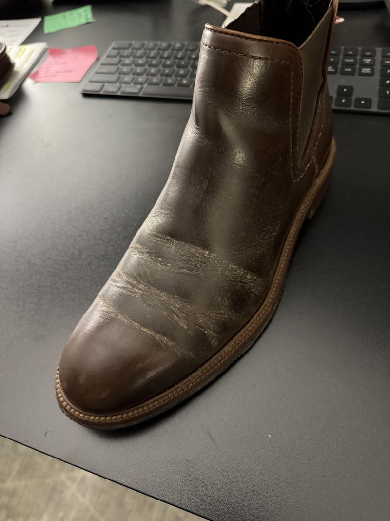 Scuffed Loafers