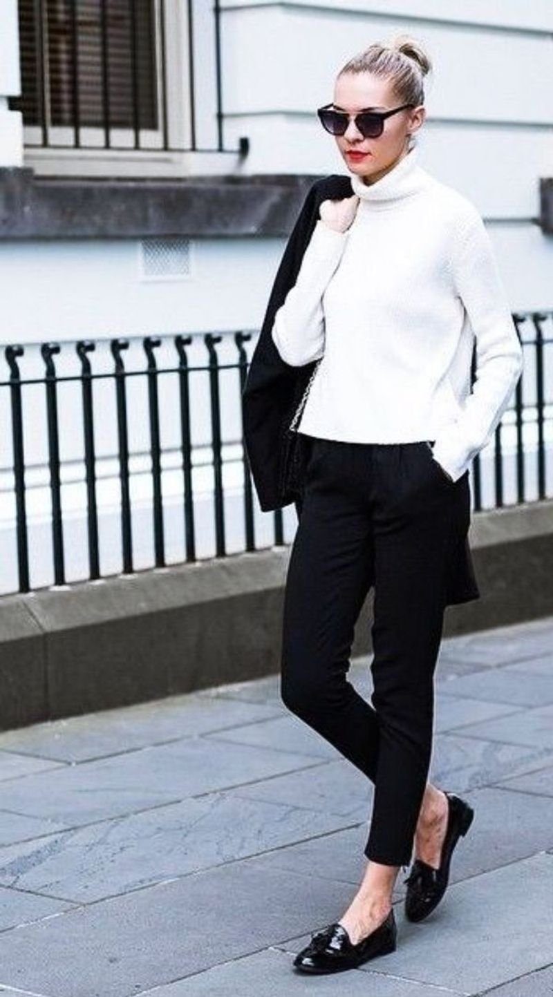 Tailored Black Trousers