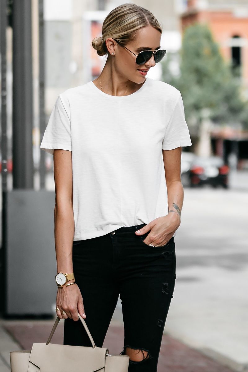 The Perfect White Tee