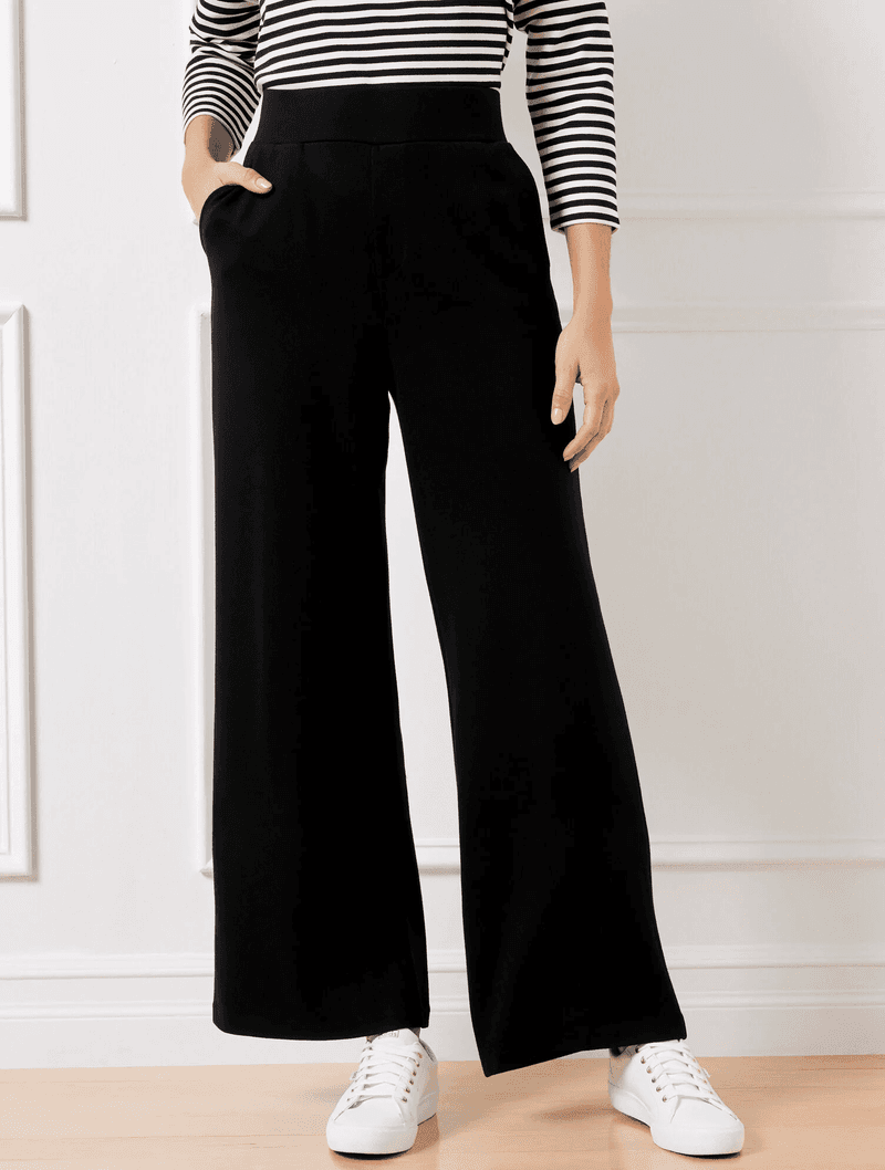 Wide-Leg Trousers