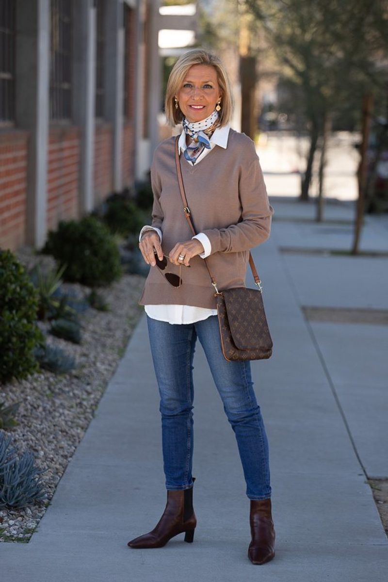 Cashmere Sweaters in Neutral Tones