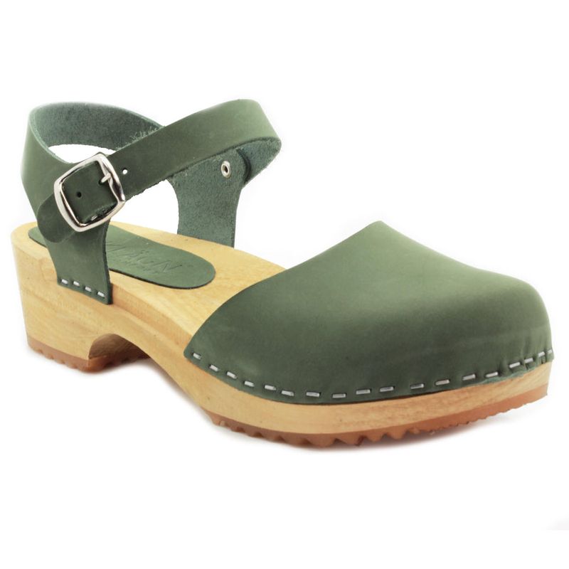 Lumbering Wooden Sandals