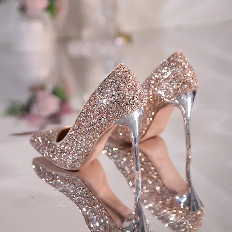 Glitter Bomb Glamour Heels