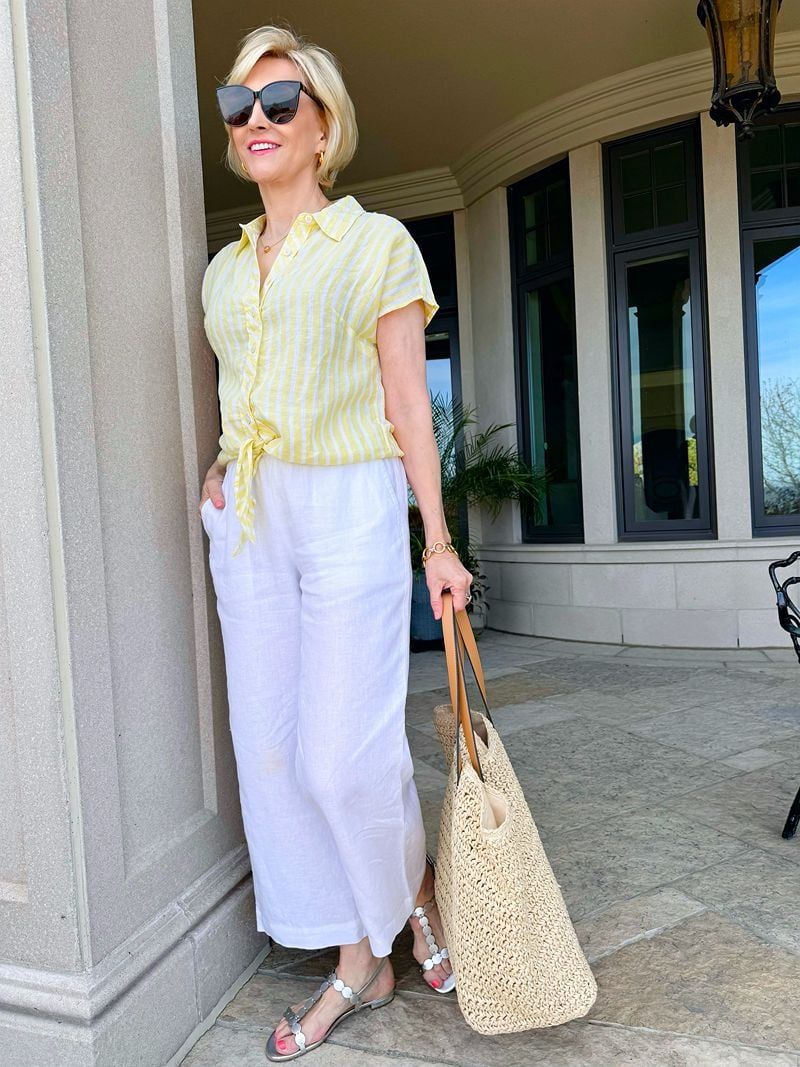 Layered Linen Ensemble