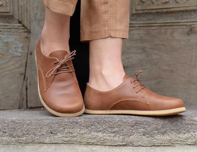 Zero-Drop Leather Slip-Ons