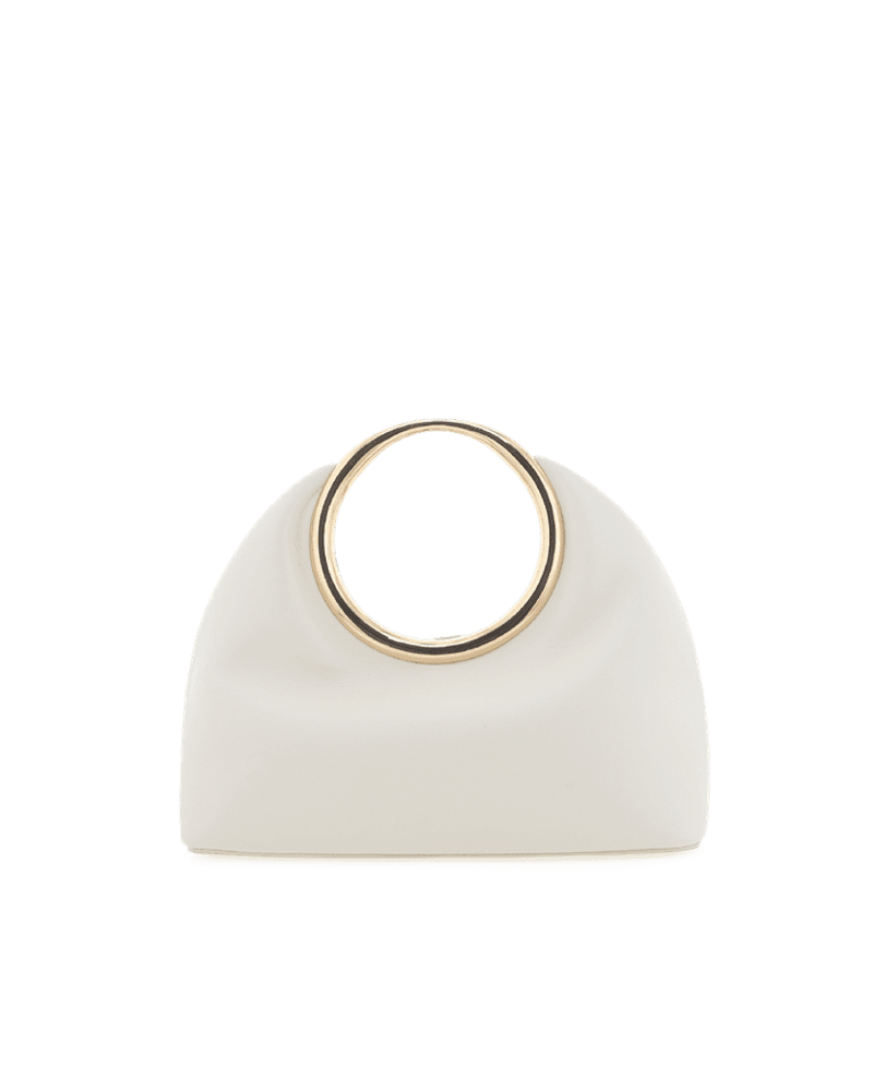 Interlinked Metal Circles Handbag