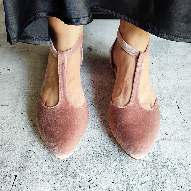 Luxurious Velvet Flats