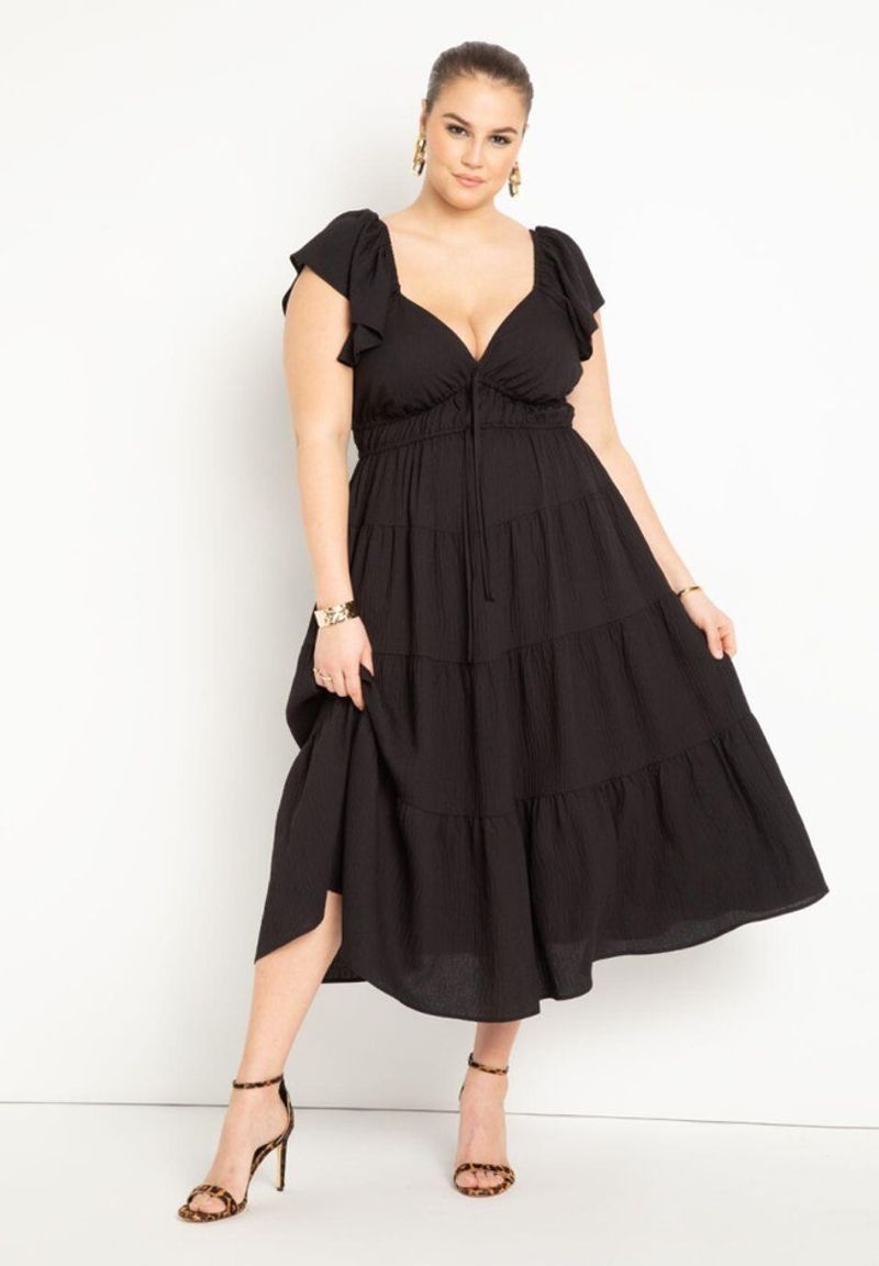 Ruffled Dress Romance