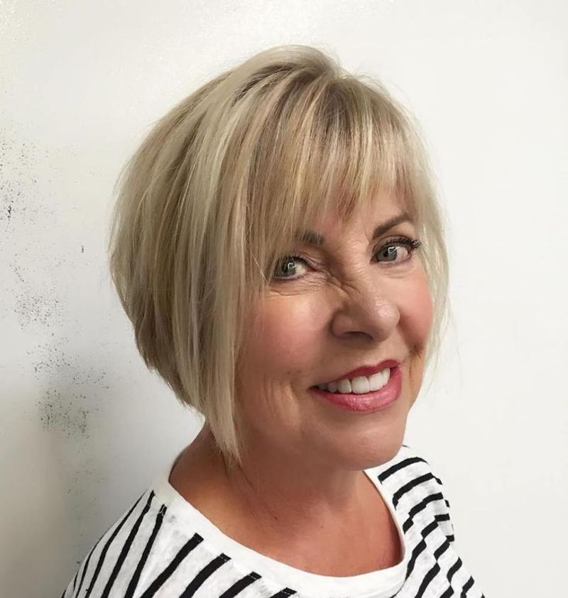 Classic Bob with Blunt Fringe