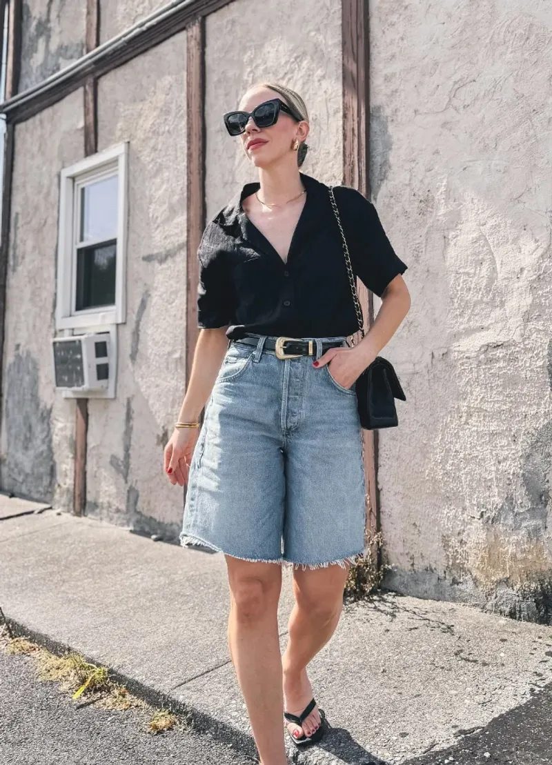 Denim Bermuda Shorts Revolution