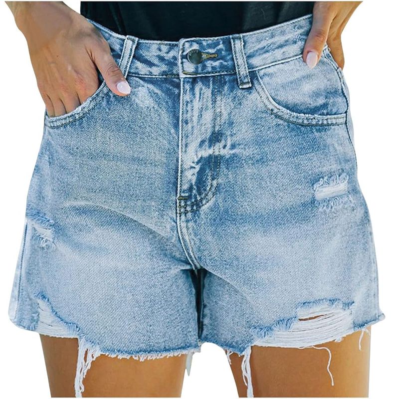 Ultra-Distressed Shorts Make a Comeback
