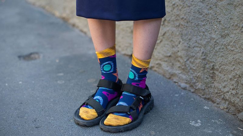 Chunky Velcro Tourist Sandals