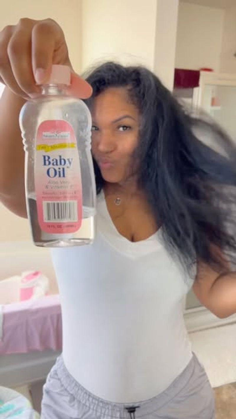 Baby Oil Treatments: The Synthetic Sealer