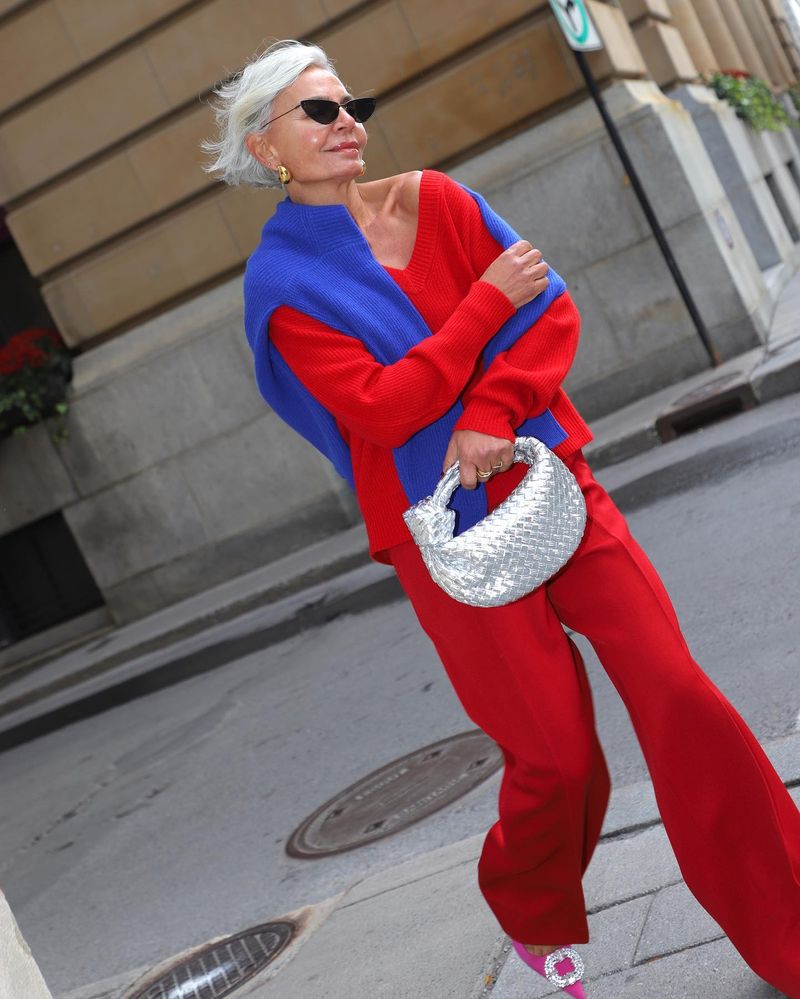 Cobalt and Red