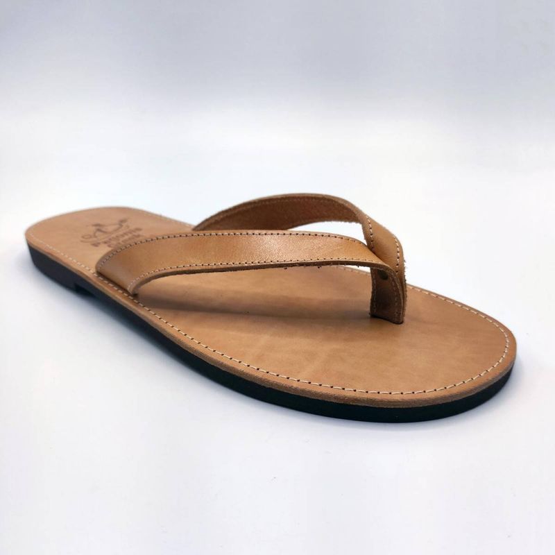 Hand-Finished Leather Thong Sandals