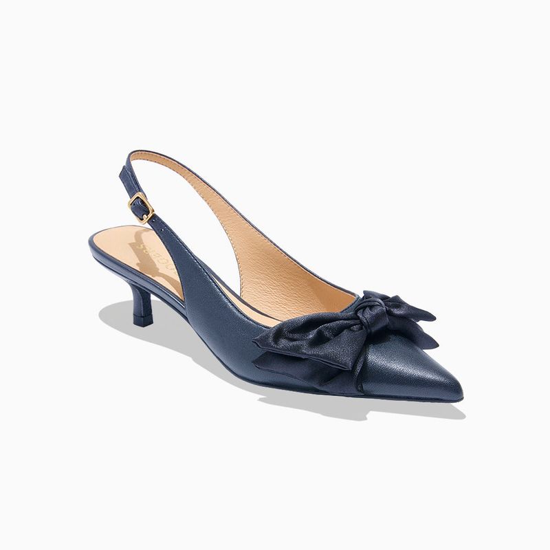 Kitten Heel Slingbacks
