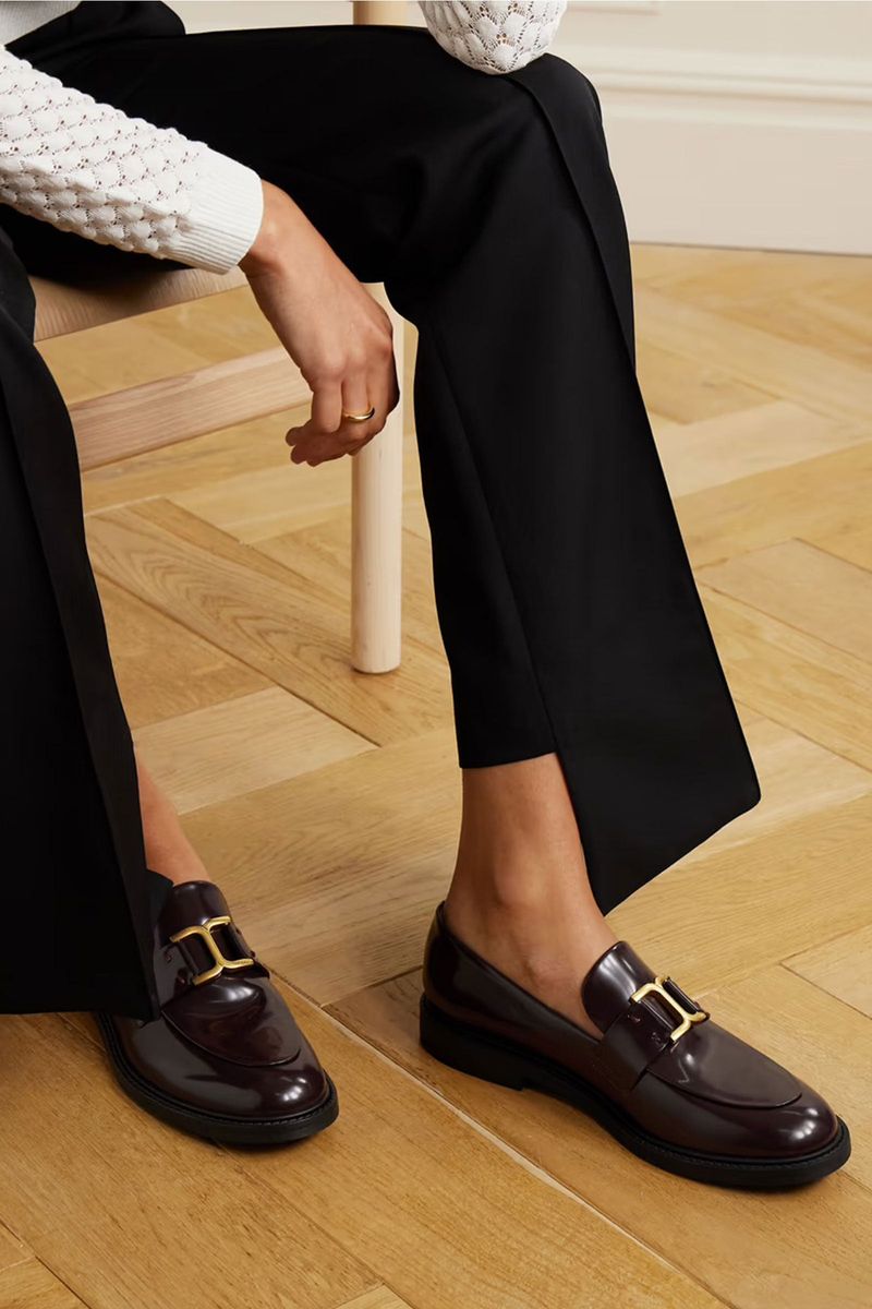Embellished Loafers
