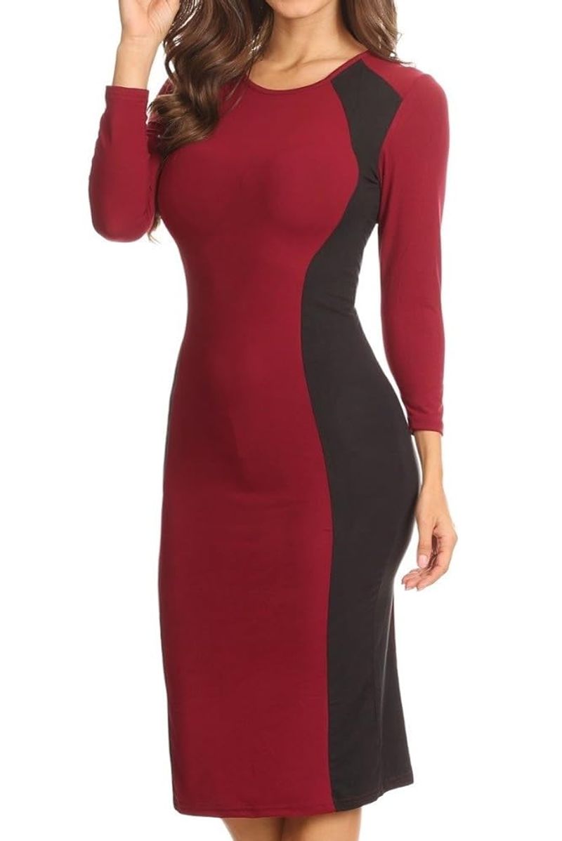Strategic Color-Blocked Dresses