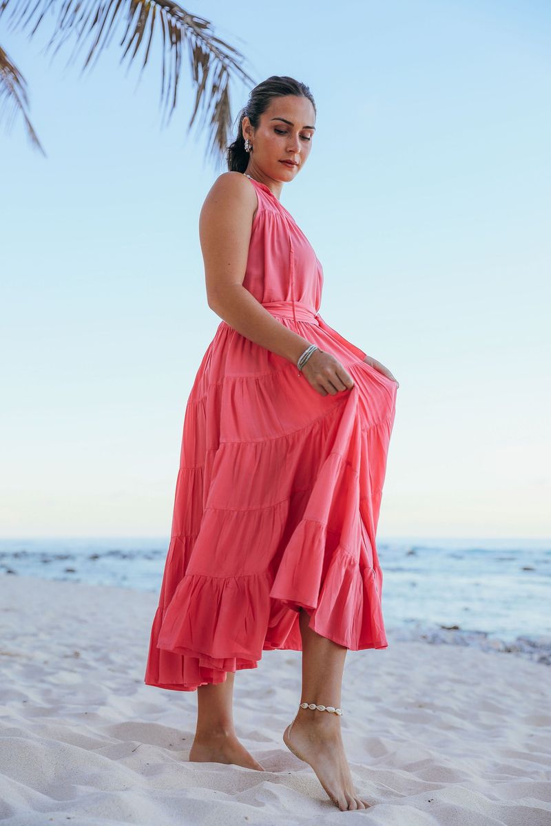 Coral Charm Midi
