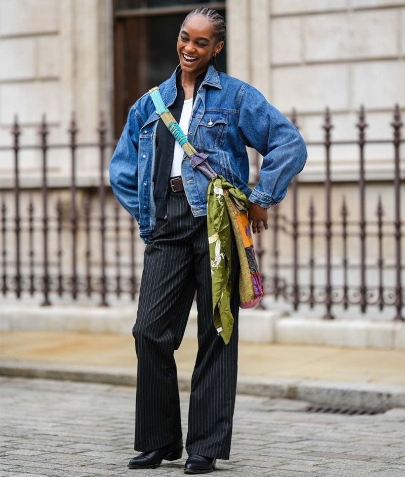 Denim Jacket Juxtaposition