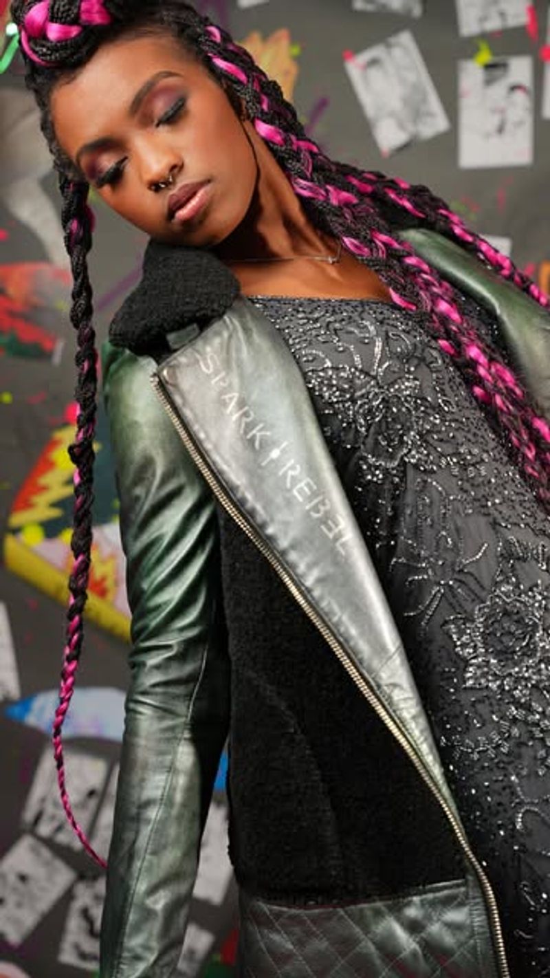 Edgy Leather Jacket