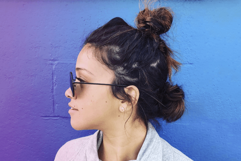 Just-Rolled-Out-of-Bed Hair at Evening Affairs