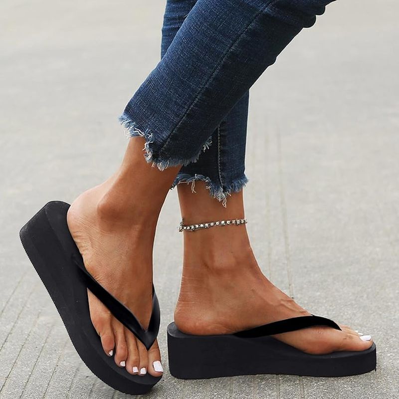Minimalist Platform Thongs