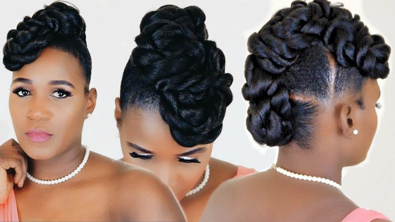 Twisted Faux Hawk