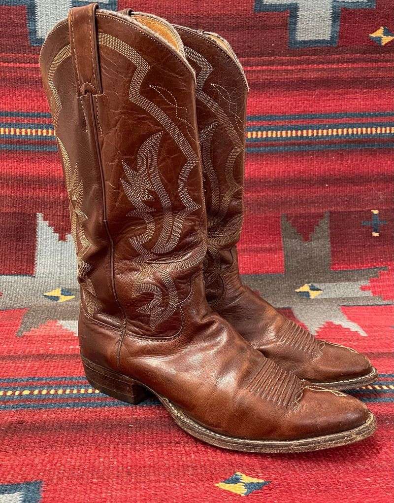 Broken-In Boots With Character Speak Volumes
