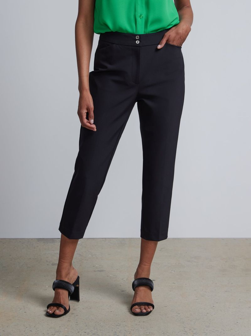 Chic High-Waisted Capris