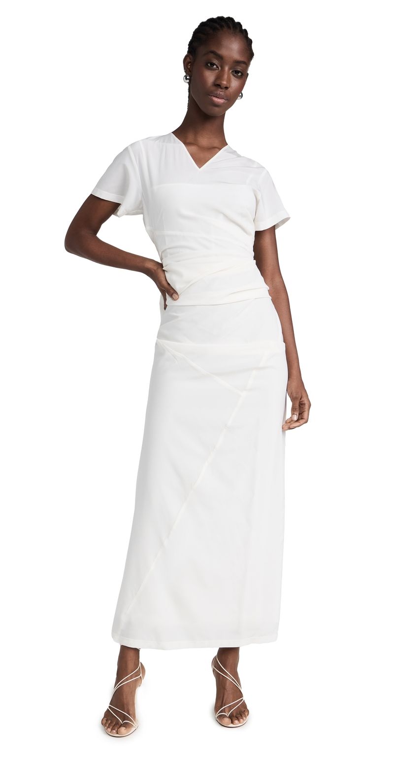 Ruched Jersey Dress