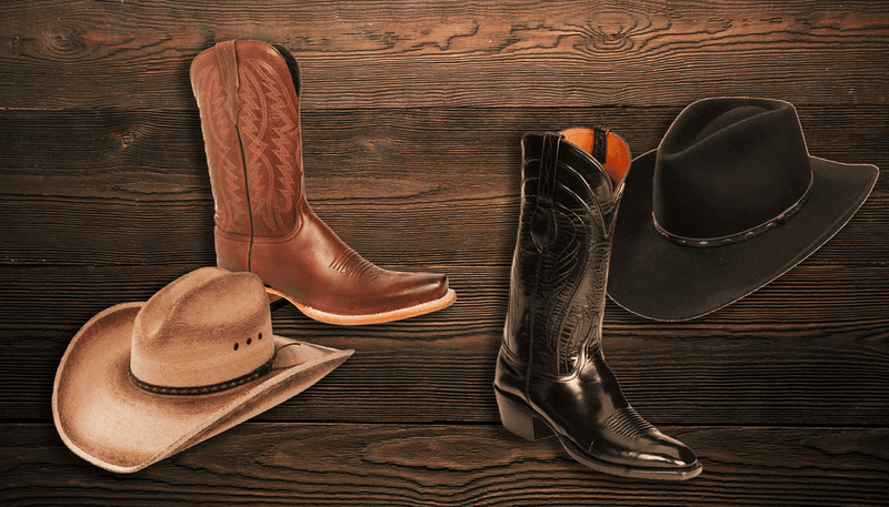 Matching Cowboy Hat And Boot Sets Scream 