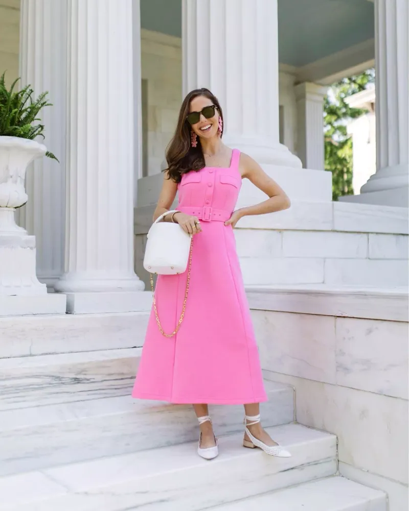 Peony Poise Midi