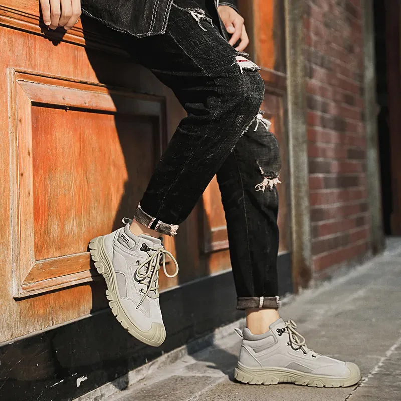 Hiking-Inspired Boots