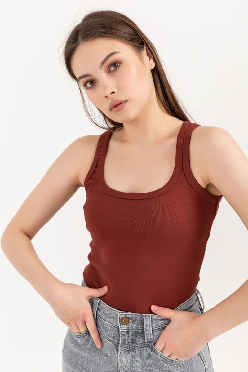 Ribbed Tank Top