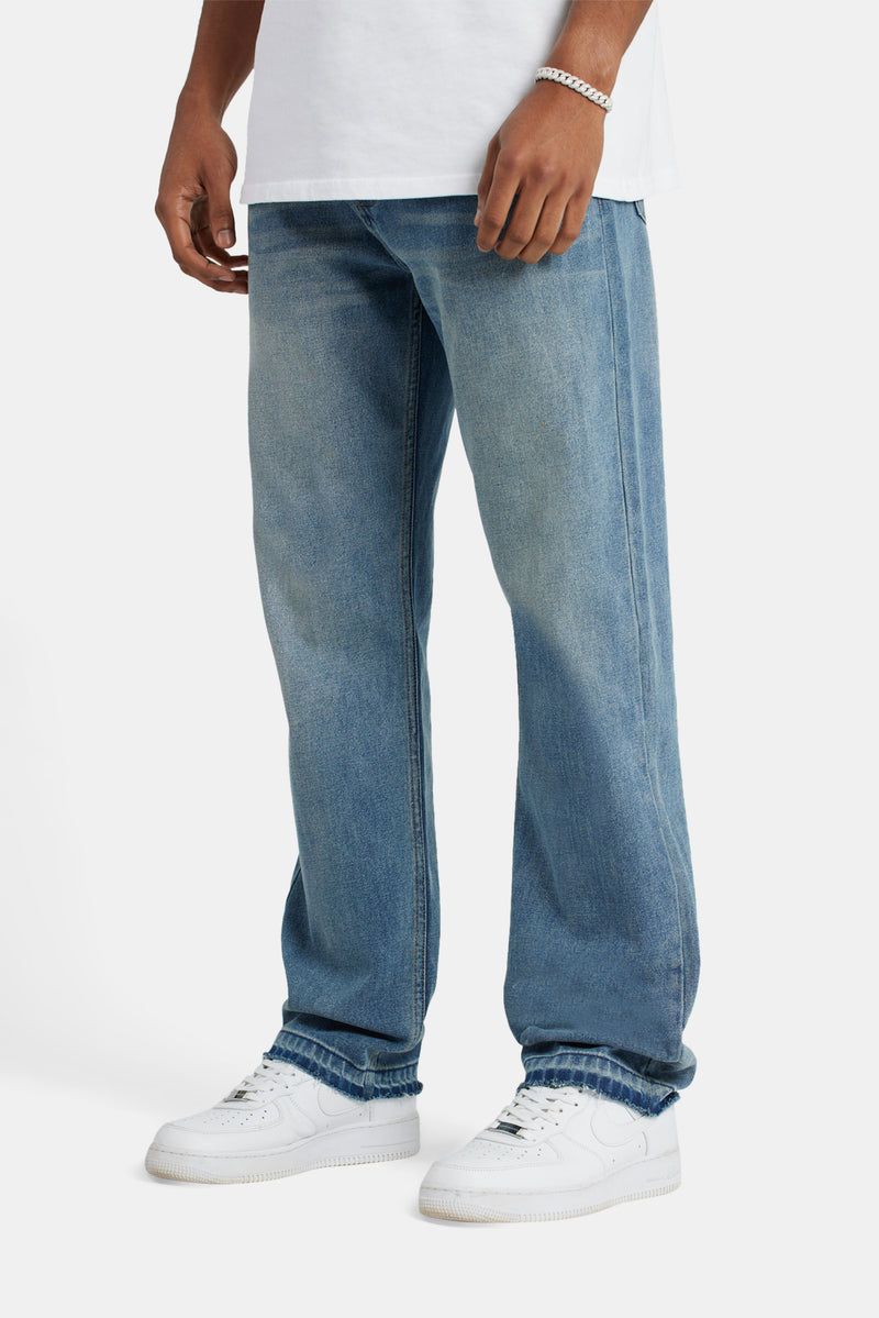 Vintage Wash Relaxed Denim