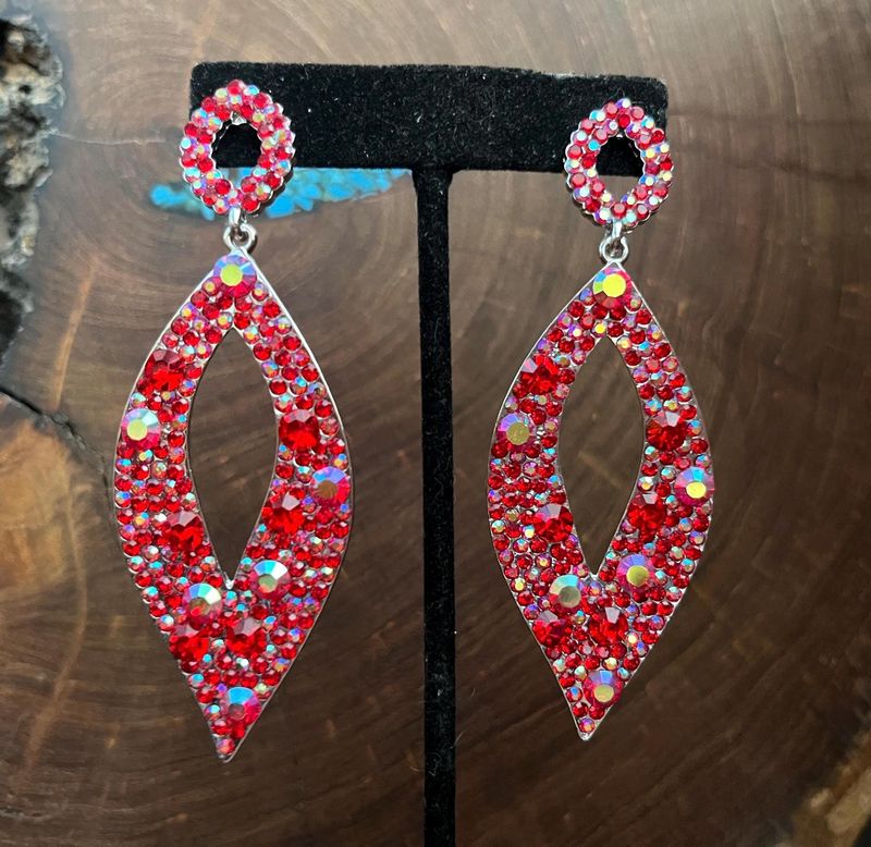 Scarlet Statement Earrings