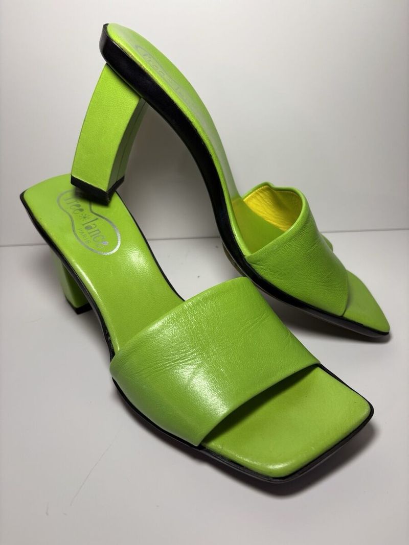 Avant-Garde Block Heels