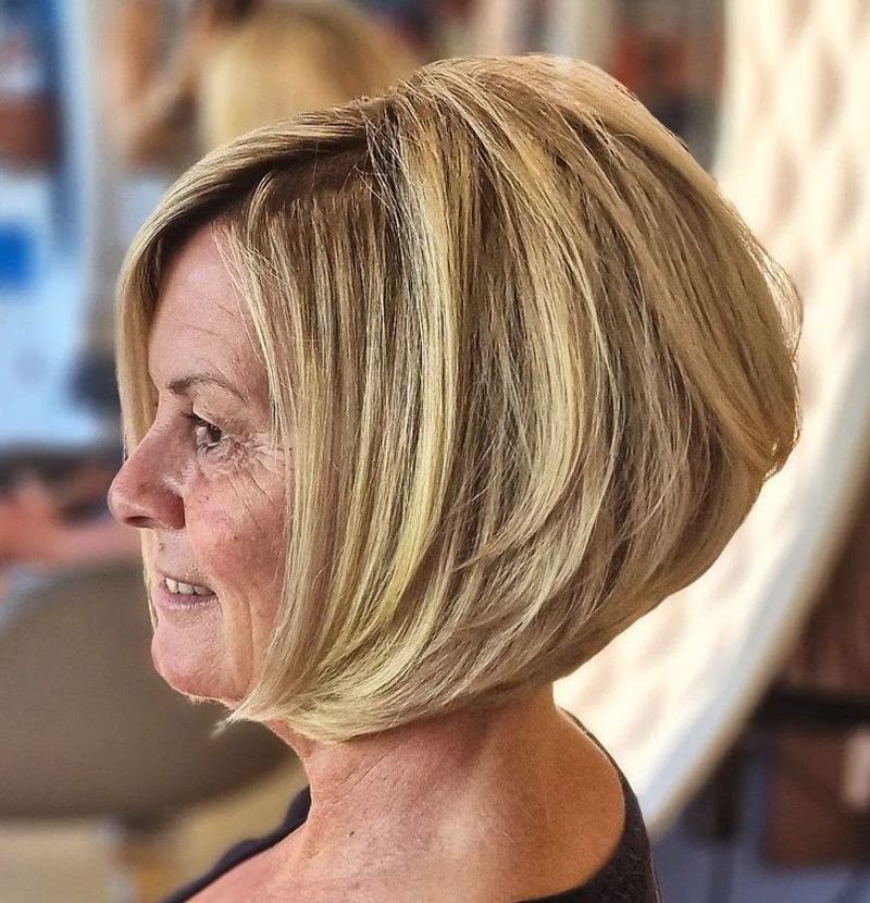 Sleek Inverted Bob