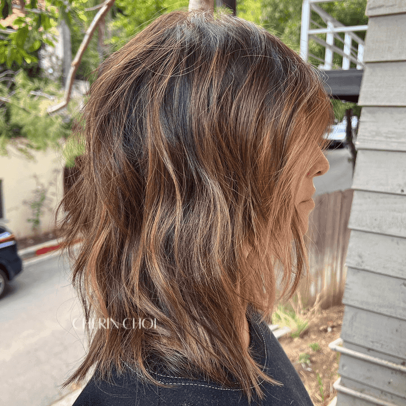 Blunt Midi Cut with Subtle Layers
