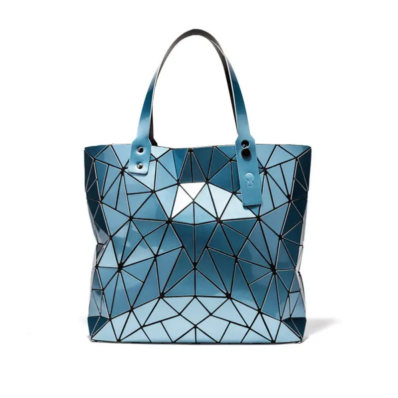 Geometric Metal Frame Tote