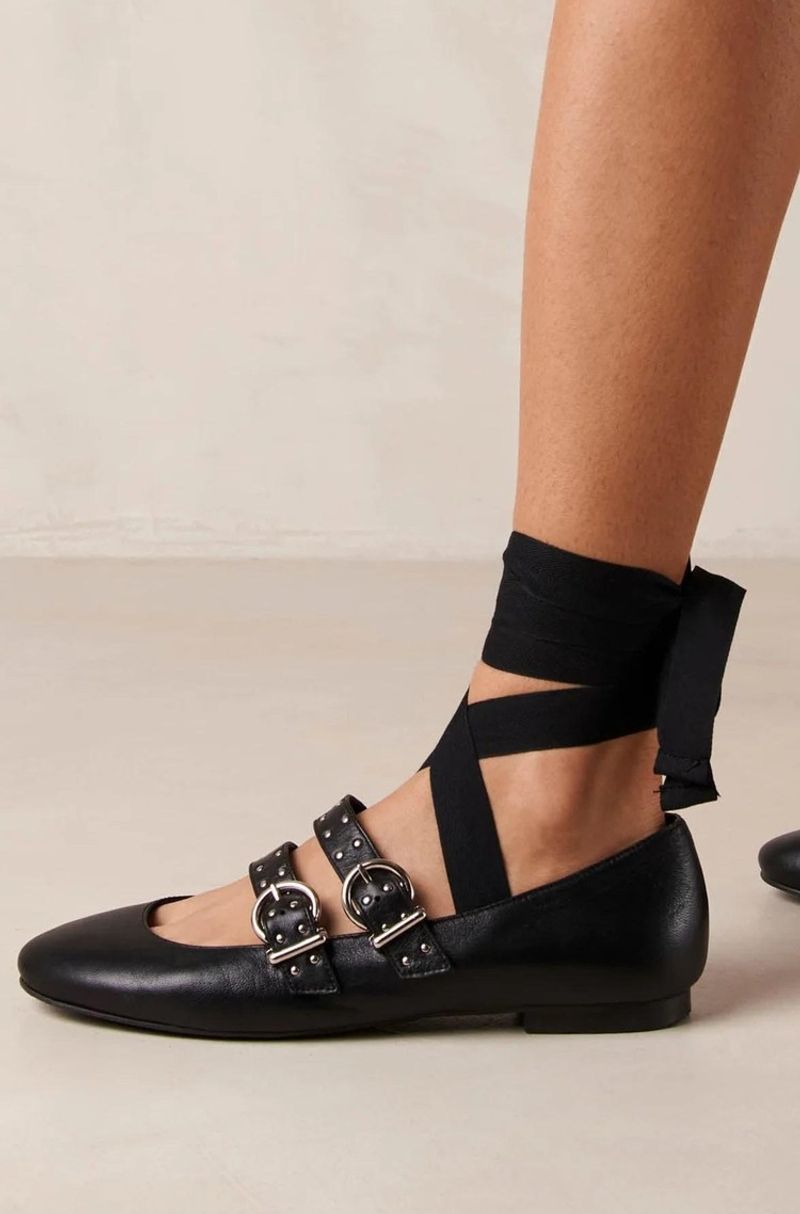 Ballet Flats with Unexpected Armor