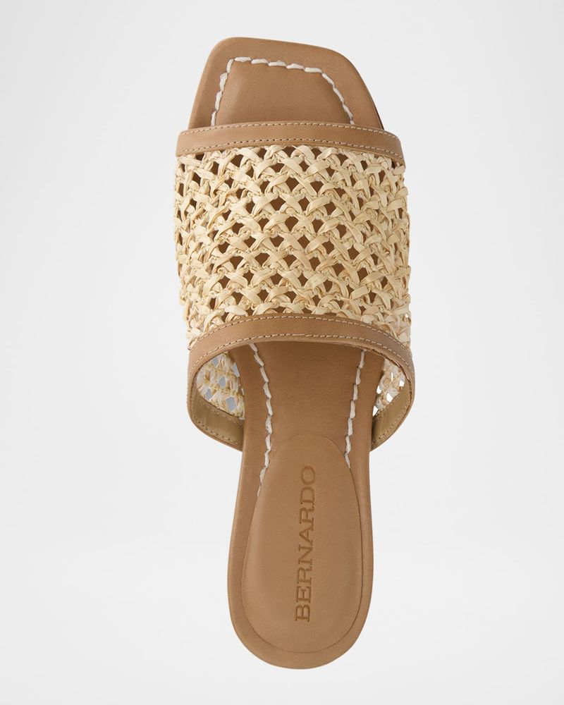 Raffia Bow Slides