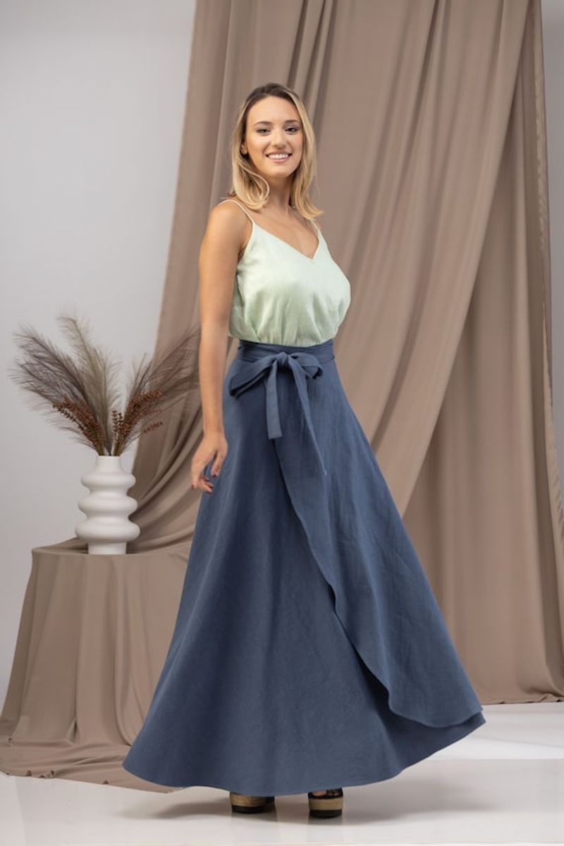 Tulip Wrap Skirt