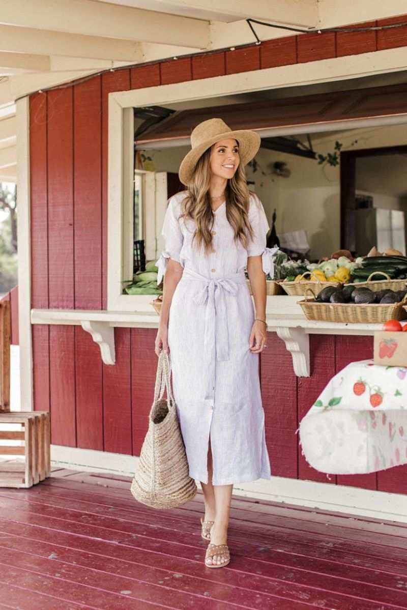 Linen Shirt Dress